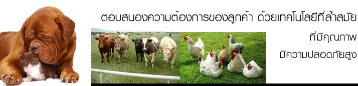 อาหารเสริมสำหรับสัตว์